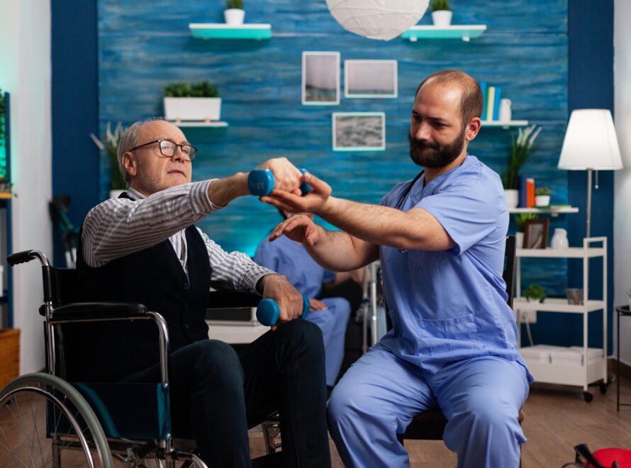 Physiotherapist at PhysioExperts Kanata assisting a patient with tailored therapy